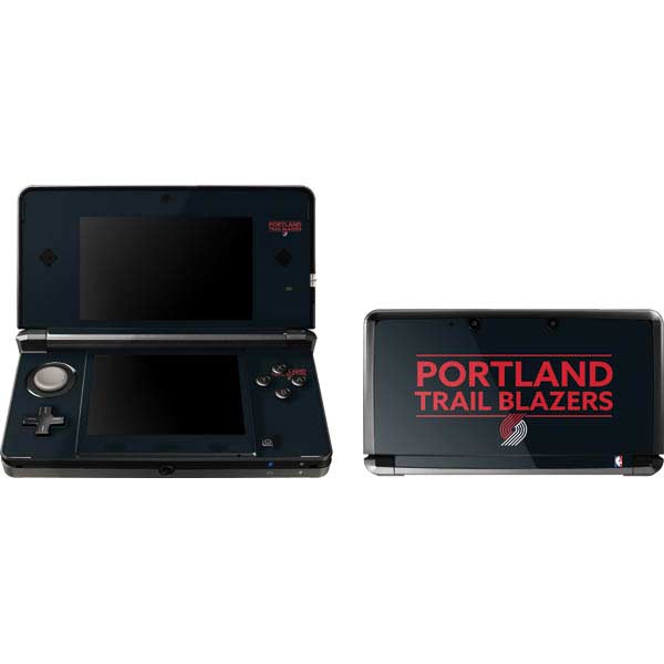NBA Portland Trail Blazers Standard - Black Nintendo Skins