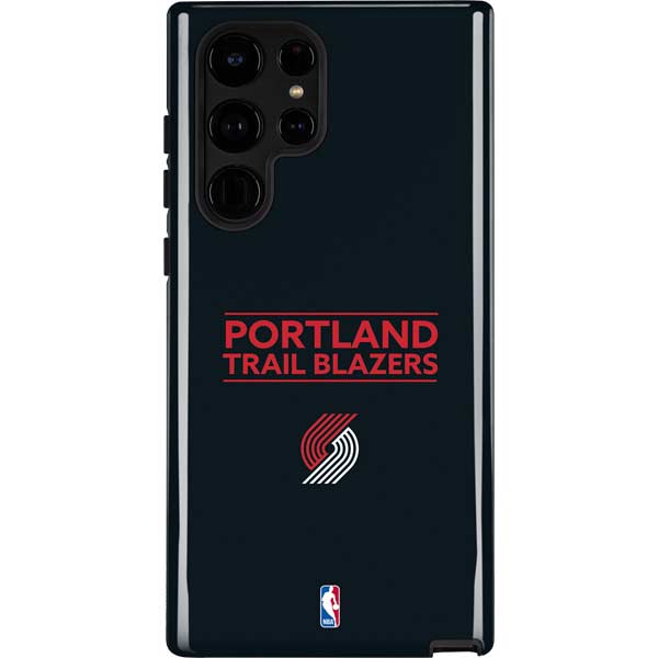 NBA Portland Trail Blazers Standard - Black Galaxy Cases