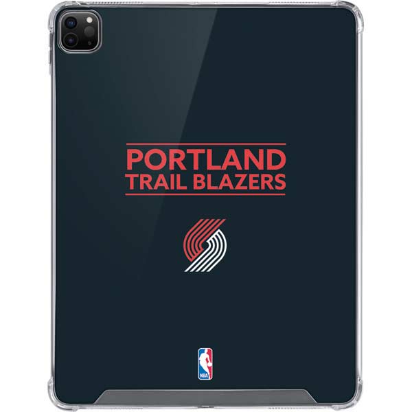NBA Portland Trail Blazers Standard - Black iPad Cases