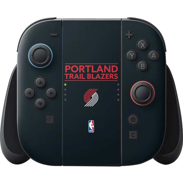 NBA Portland Trail Blazers Standard - Black Nintendo Skins