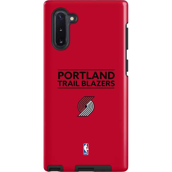 NBA Portland Trail Blazers Standard - Red Galaxy Cases