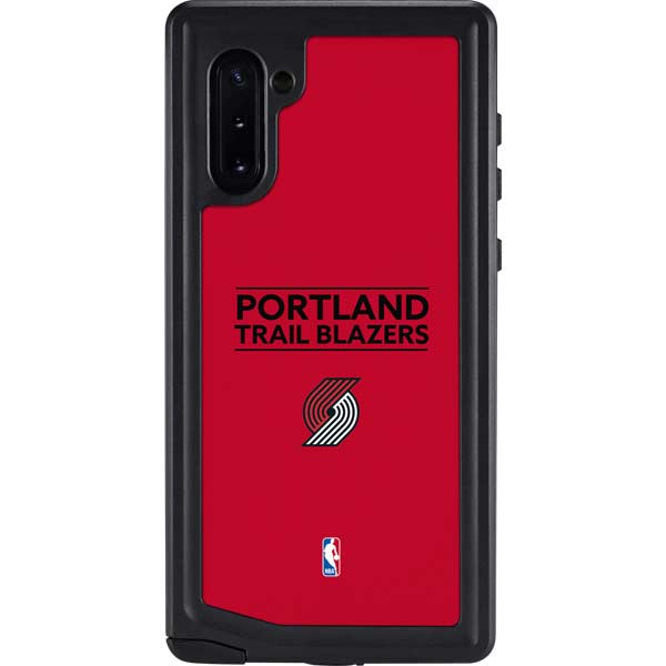NBA Portland Trail Blazers Standard - Red Galaxy Cases
