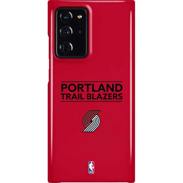 NBA Portland Trail Blazers Standard - Red Galaxy Cases