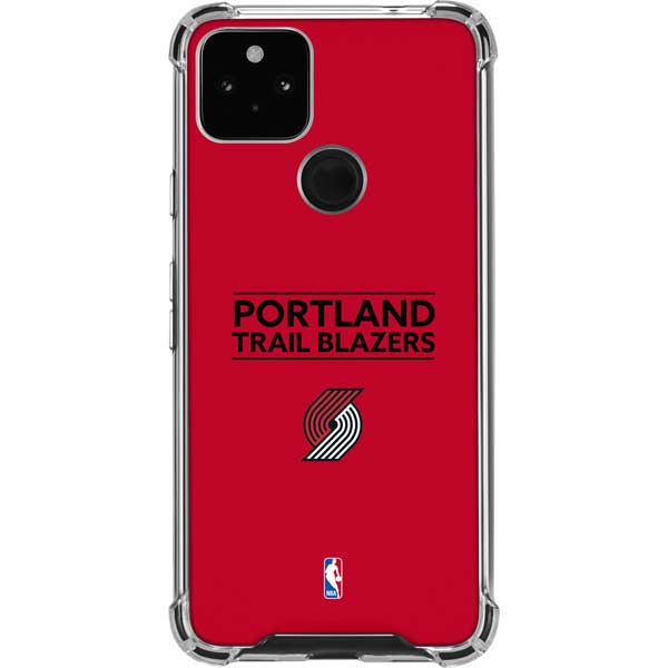 NBA Portland Trail Blazers Standard - Red Pixel Cases
