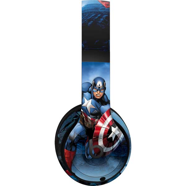 Marvel Captain America Portrait Beats Studio Pro Wireless Headphones Skin