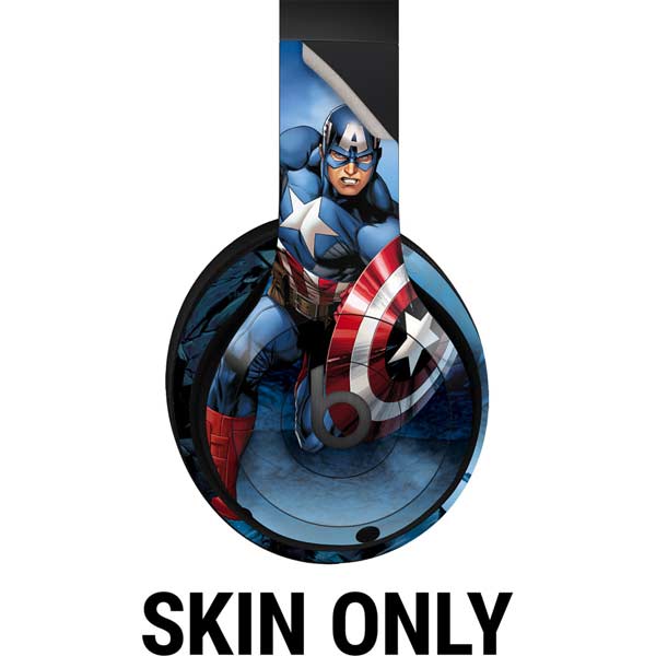 Marvel Captain America Portrait Beats Studio Pro Wireless Headphones Skin