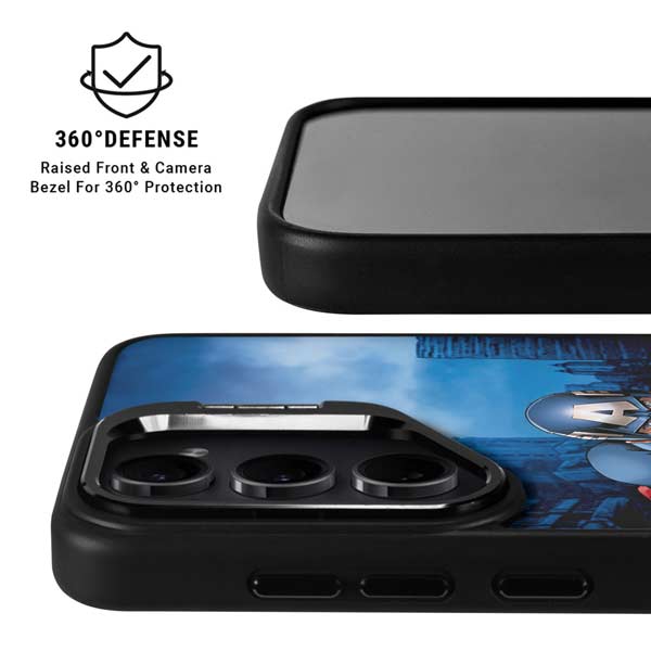 Marvel Captain America Portrait Galaxy S26 Ultra Kickstand Case