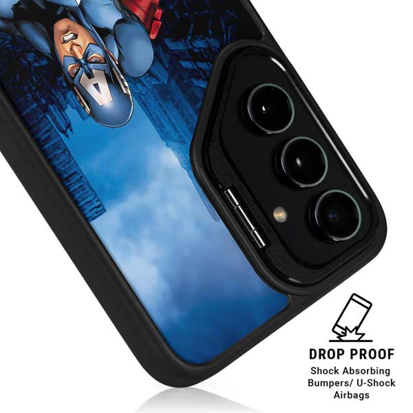 Marvel Captain America Portrait Galaxy S26 Ultra Kickstand Case