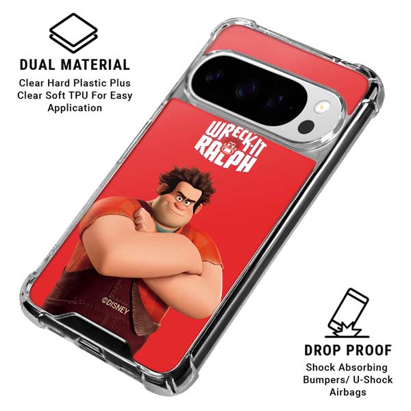 Disney Wreck-it Ralph Portrait Google Pixel 10 Pro XL Clear Case