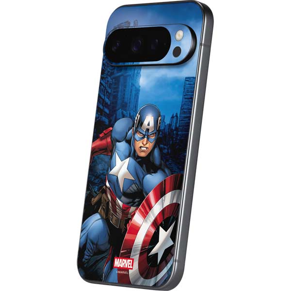 Marvel Captain America Portrait Google Pixel 10 Pro XL Skin