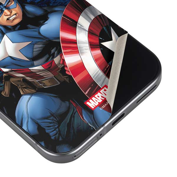 Marvel Captain America Portrait Google Pixel 10 Pro XL Skin