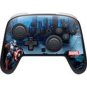 Marvel Captain America Portrait Nintendo Switch 2 (2025) Pro Controller Skin