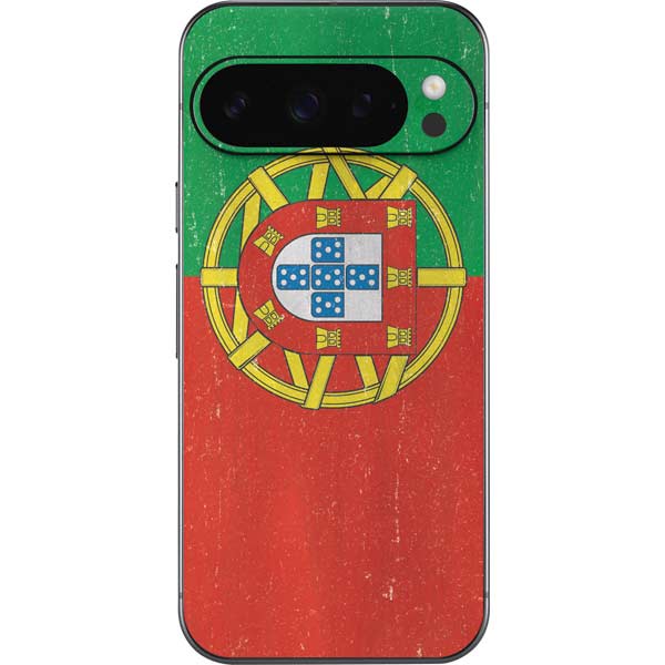 Portugal Flag Distressed Google Pixel 10 Pro XL Skin