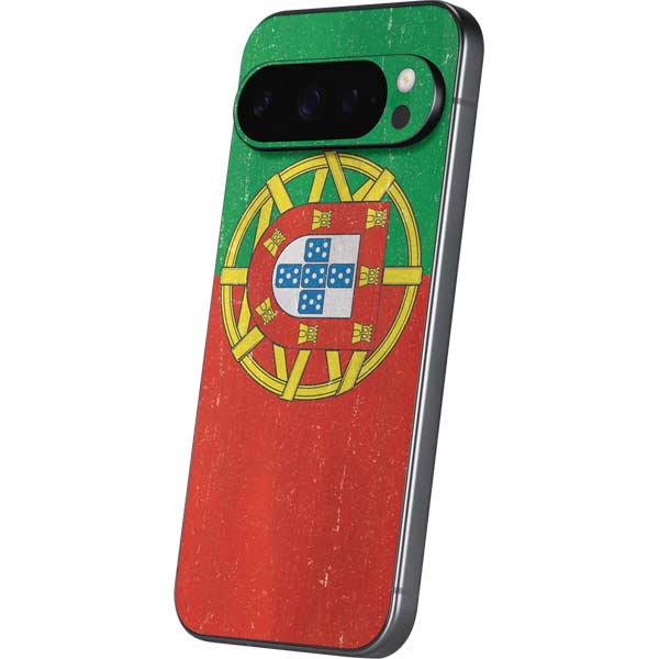 Portugal Flag Distressed Google Pixel 10 Pro XL Skin