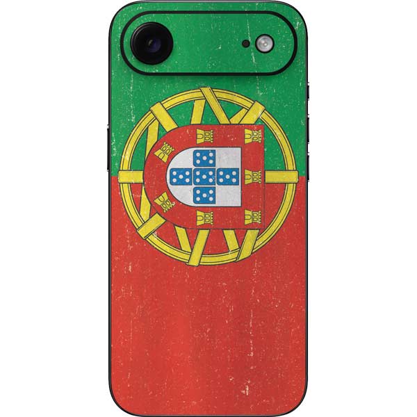 Portugal Flag Distressed iPhone 17 Air Skin
