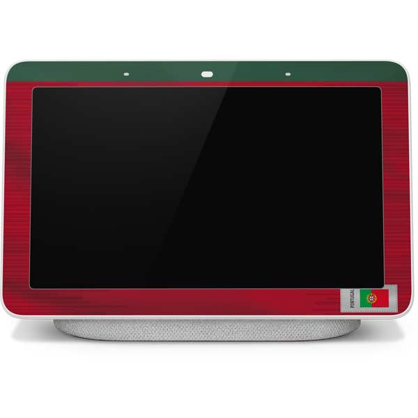 Portugal Soccer Flag Google Home Hub Skin