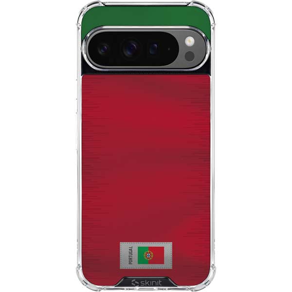 Portugal Soccer Flag Google Pixel 10 Pro Clear Case