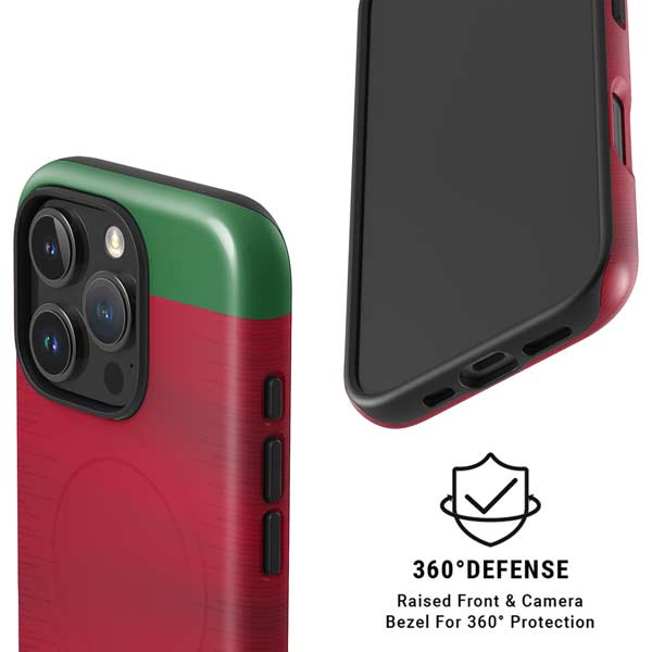 Portugal Soccer Flag iPhone 16 Pro Max Magsafe Impact Case