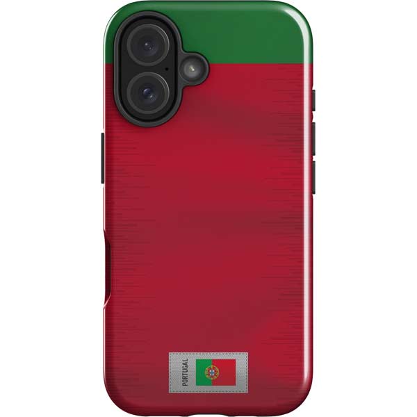 Portugal Soccer Flag iPhone 17 Impact Case