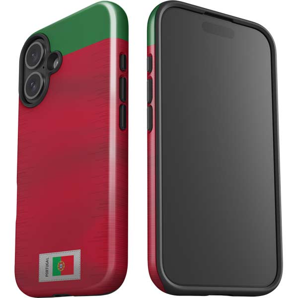 Portugal Soccer Flag iPhone 17 Impact Case