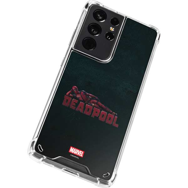 Marvel Deadpool Legacy Posing Deadpool Galaxy S21 Ultra 5G Clear Case