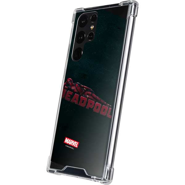Marvel Deadpool Legacy Posing Deadpool Galaxy S22 Ultra Clear Case