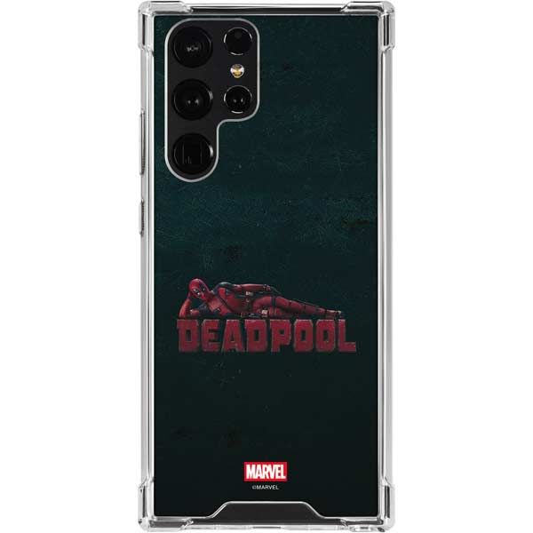 Marvel Deadpool Legacy Posing Deadpool Galaxy S24 Ultra Clear Case