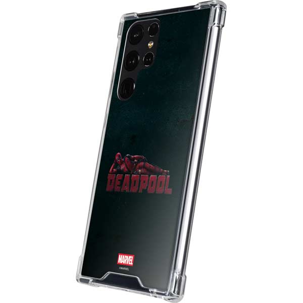 Marvel Deadpool Legacy Posing Deadpool Galaxy S24 Ultra Clear Case
