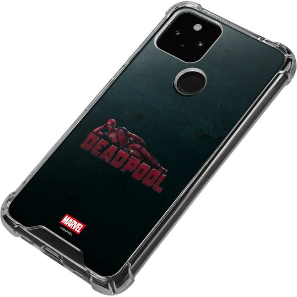 Marvel Deadpool Legacy Posing Deadpool Google Pixel 5 Clear Case