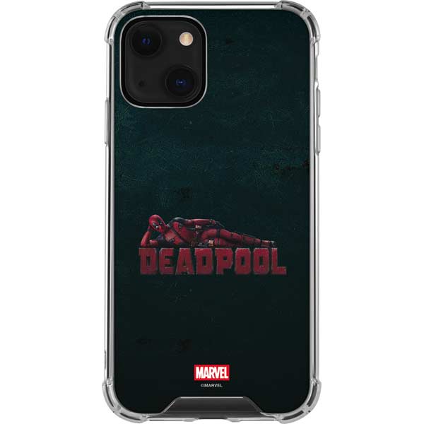 Marvel Deadpool Legacy Posing Deadpool iPhone 13 Mini Clear Case