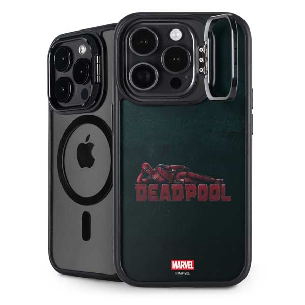 Marvel Deadpool Legacy Posing Deadpool iPhone 13 Pro Max Kickstand Case