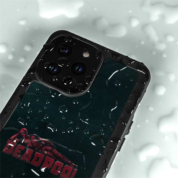 Marvel Deadpool Legacy Posing Deadpool iPhone 14 Pro Max Waterproof Case