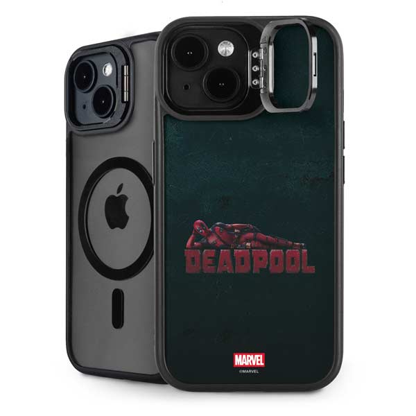 Marvel Deadpool Legacy Posing Deadpool iPhone 15 Kickstand Case