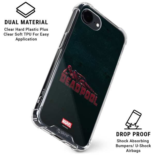 Marvel Deadpool Legacy Posing Deadpool iPhone 16e Clear Case