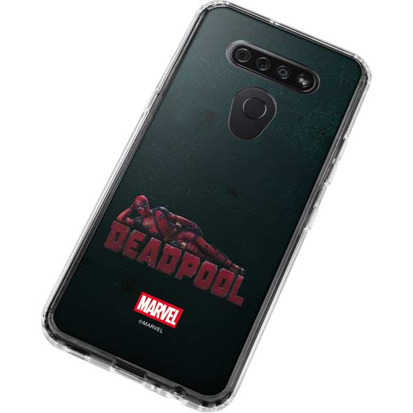 Marvel Deadpool Legacy Posing Deadpool LG K51/Q51 Clear Case