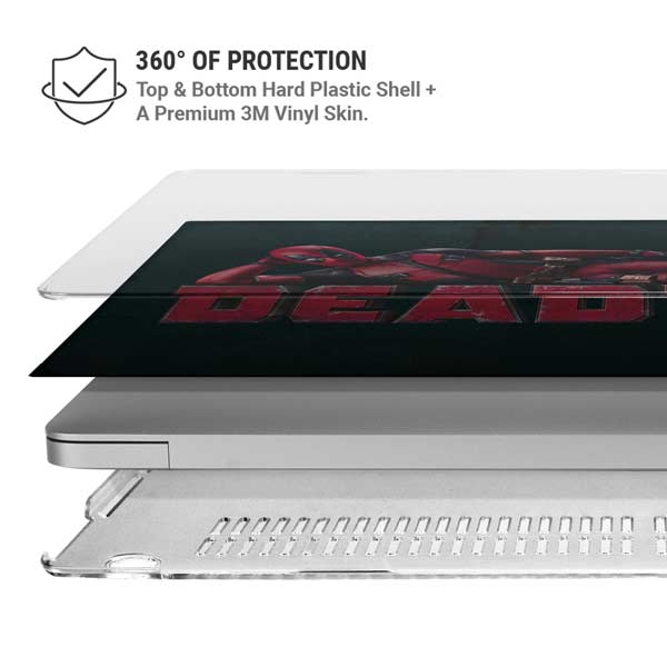 Marvel Deadpool Legacy Posing Deadpool MacBook Pro 13in (2020) Case plus Skin