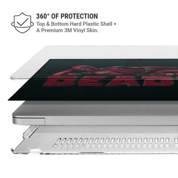 Marvel Deadpool Legacy Posing Deadpool MacBook Pro 15in (2016-19) Case plus Skin