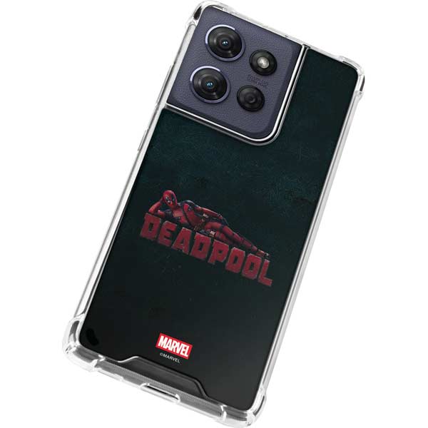 Marvel Deadpool Legacy Posing Deadpool Moto G Power 5G (2025) Clear Case