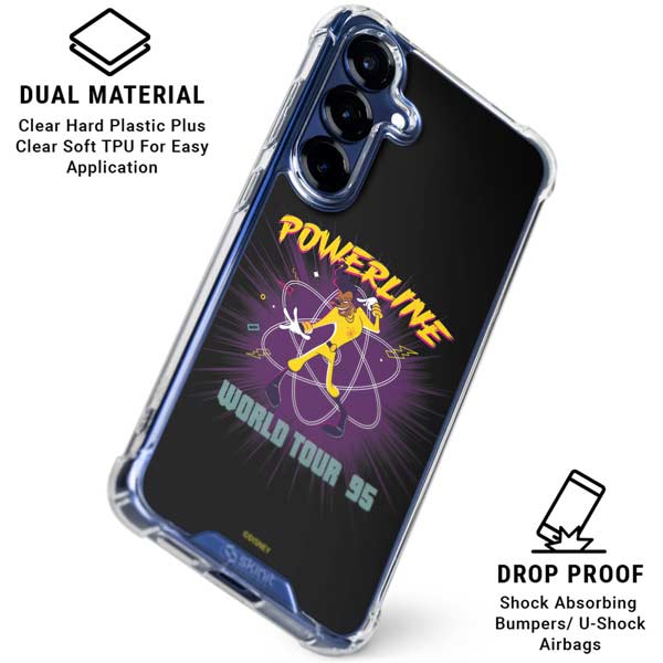 Disney Powerline World Tour 95 Galaxy S25 FE Clear Case