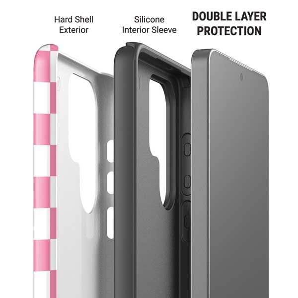 Cartoon Network Powerpuff Girls Checkered Galaxy S26 Ultra Impact Case