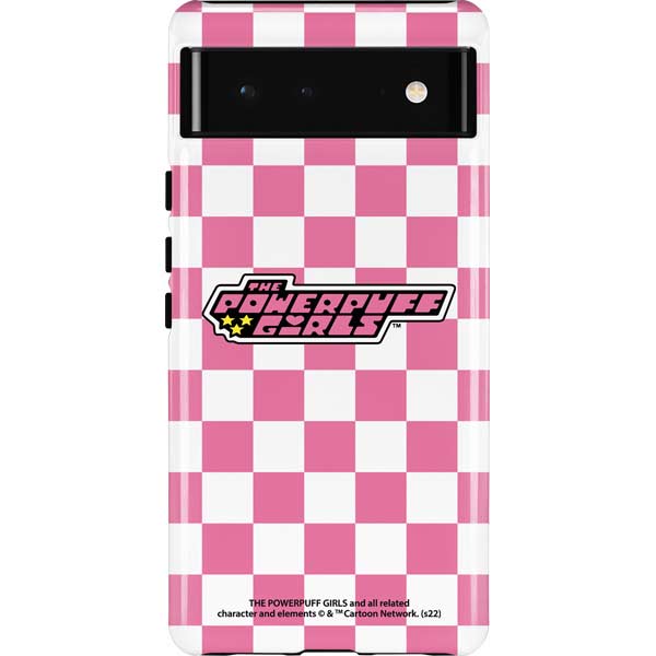 Cartoon Network Powerpuff Girls Checkered Pixel Cases