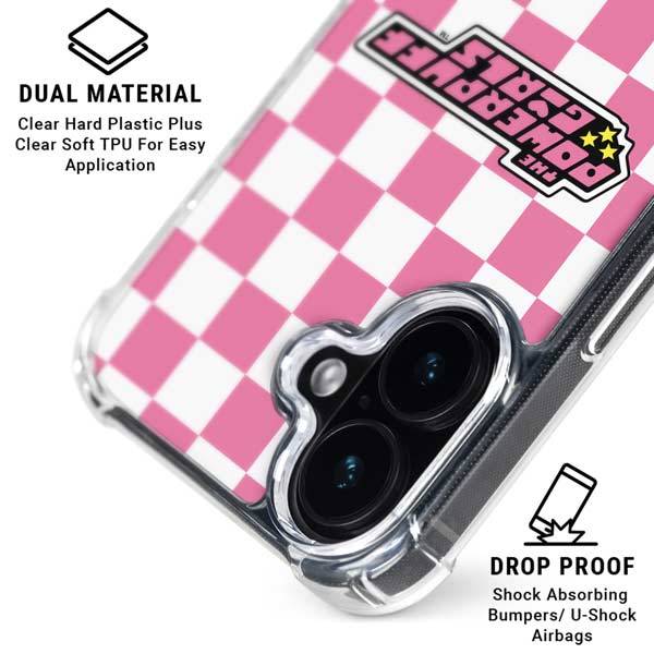 Cartoon Network Powerpuff Girls Checkered iPhone 17 MagSafe Case