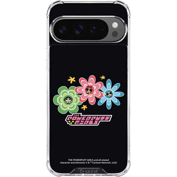 Cartoon Network Powerpuff Girls Flowers Google Pixel 10 Pro XL Clear Case