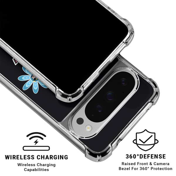 Cartoon Network Powerpuff Girls Flowers Google Pixel 10 Pro XL Clear Case