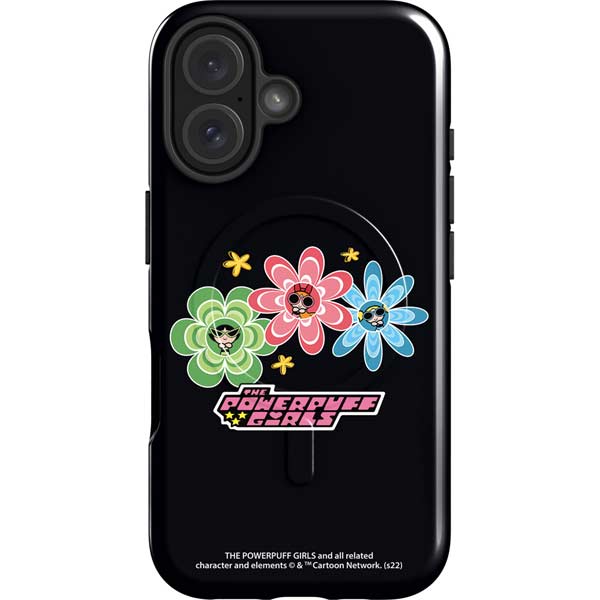 Cartoon Network Powerpuff Girls Flowers iPhone 16 Magsafe Impact Case