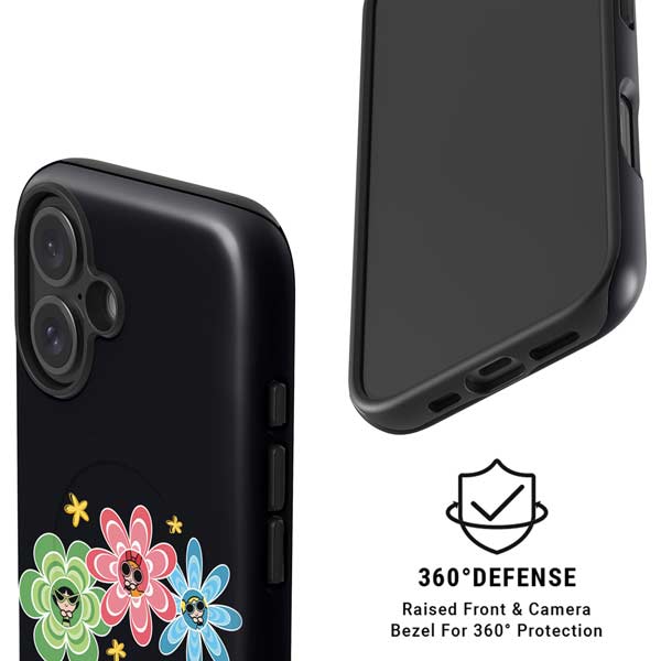 Cartoon Network Powerpuff Girls Flowers iPhone 16 Magsafe Impact Case