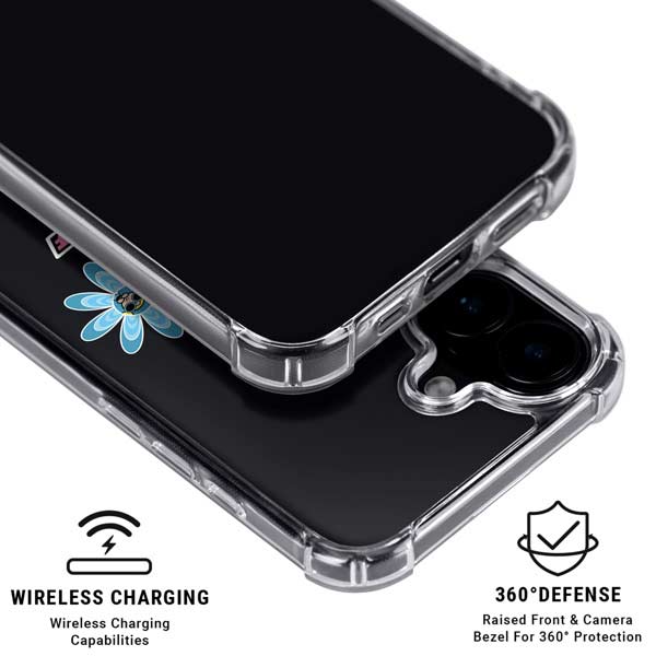 Cartoon Network Powerpuff Girls Flowers iPhone 17 Clear Case