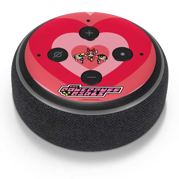 Cartoon Network Powerpuff Girls Hearts Amazon Echo Dot Skin