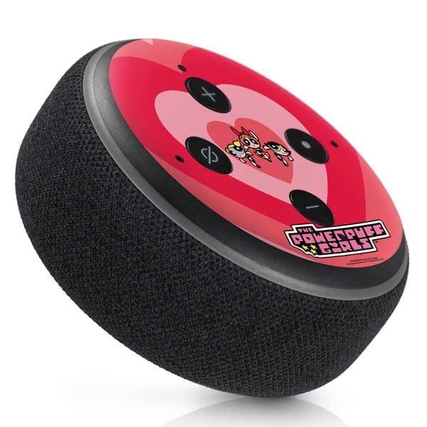 Cartoon Network Powerpuff Girls Hearts Amazon Echo Dot Skin