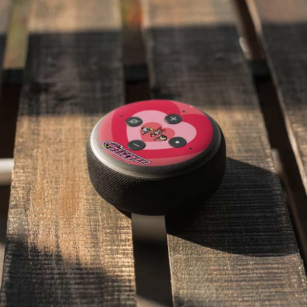 Cartoon Network Powerpuff Girls Hearts Amazon Echo Dot Skin